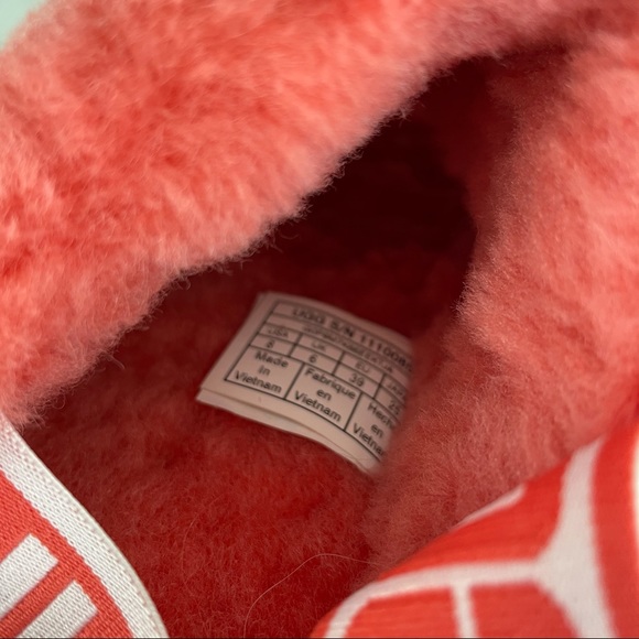 Ugg yeah fluff slides sling back slippers - Picture 6 of 9